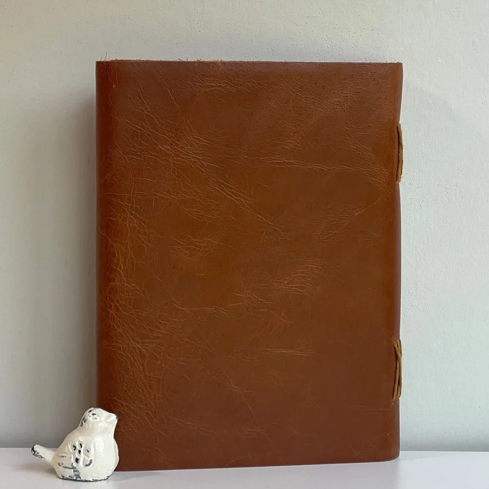 Cracker Barrel Horse Die Cut Leather Journal
